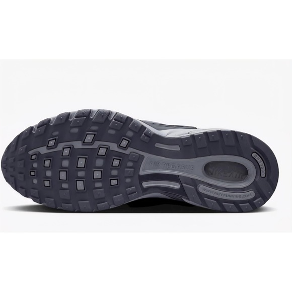 Nike Air Pegasus 25 Men's Running Shoes Purple Grey Size 11 - Picture 3 of 6